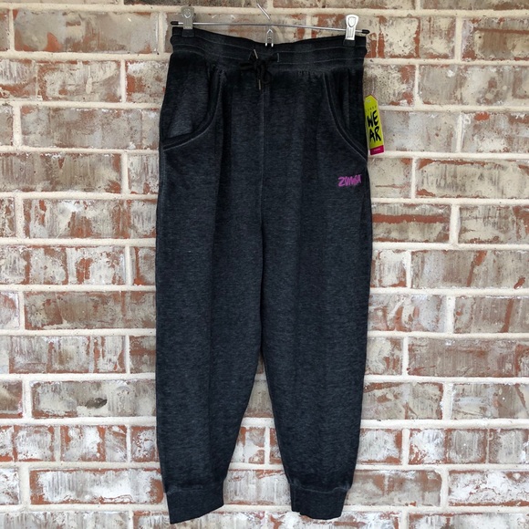 Zumba LOVE Capri Sweatpants Pocket Joggers XS S - Picture 4 of 16